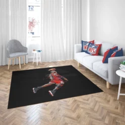 Michael Jordan Classic NBA Basketball Player Rug 2