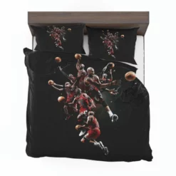 Michael Jordan Energetic NBA Basketball Player Bedding Set 1