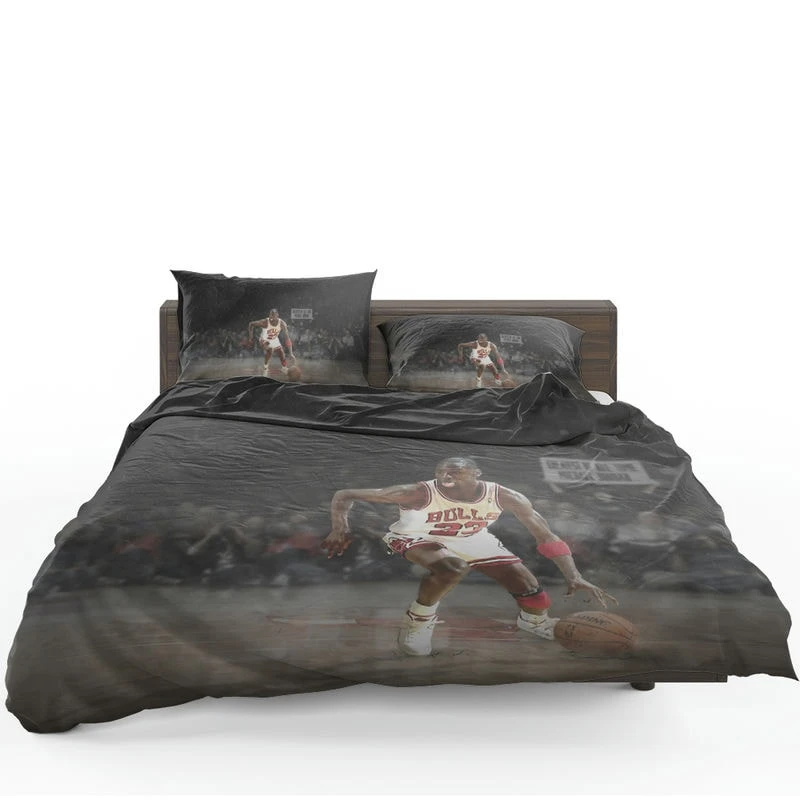 Michael Jordan Professional Basketball Player Bedding Set