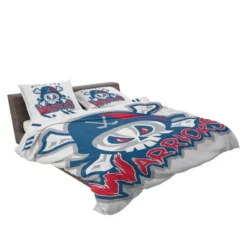 Michigan Warriors Professional Ice Hockey Team Bedding Set 2