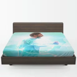 Mighty Footballer Sergio Ramos Fitted Sheet 1