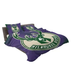 Milwaukee Bucks American Professional Basketball Team Bedding Set 2