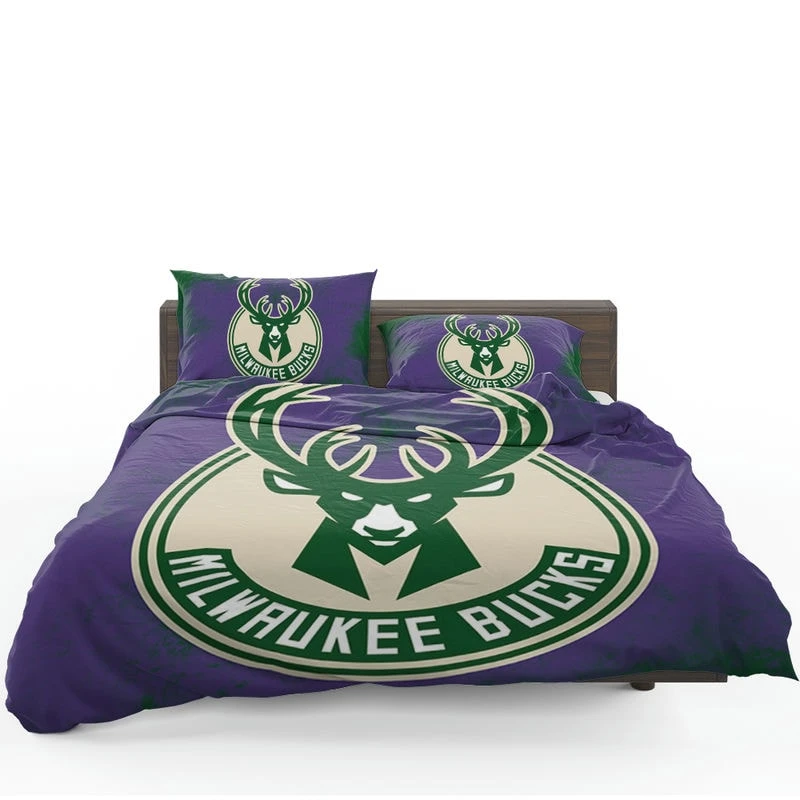 Milwaukee Bucks American Professional Basketball Team Bedding Set