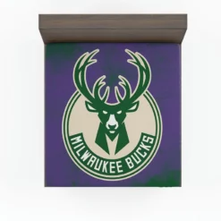 Milwaukee Bucks American Professional Basketball Team Fitted Sheet