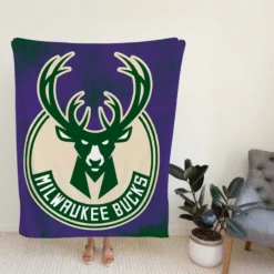 Milwaukee Bucks American Professional Basketball Team Fleece Blanket