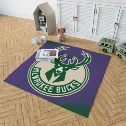 Milwaukee Bucks American Professional Basketball Team Rug 1