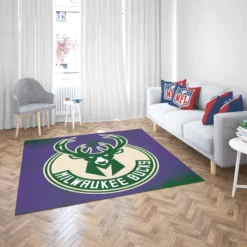 Milwaukee Bucks American Professional Basketball Team Rug 2