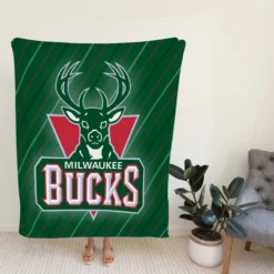 Milwaukee Bucks Conference Titles NBA Team Fleece Blanket
