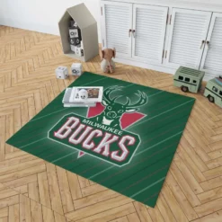 Milwaukee Bucks Conference Titles NBA Team Rug 1