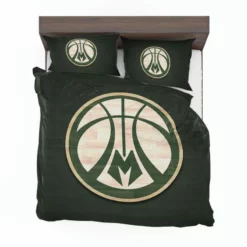 Milwaukee Bucks Energetic NBA Basketball Club Bedding Set 1