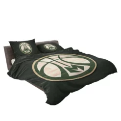 Milwaukee Bucks Energetic NBA Basketball Club Bedding Set 2