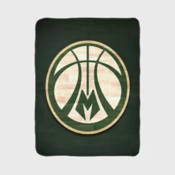 Milwaukee Bucks Energetic NBA Basketball Club Fleece Blanket 1