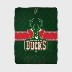 Milwaukee Bucks Excellent NBA Basketball Team Fleece Blanket 1