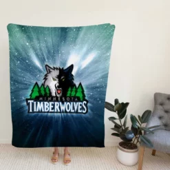 Minnesota Timberwolves Energetic NBA Club Fleece Blanket