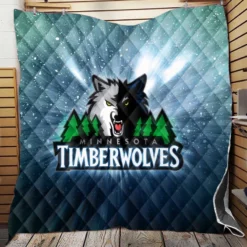 Minnesota Timberwolves Energetic NBA Club Quilt Blanket