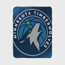 Minnesota Timberwolves Excellent NBA Team Fleece Blanket 1