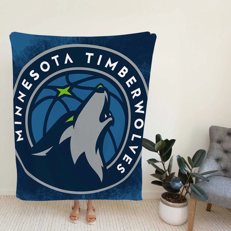 Minnesota Timberwolves Excellent NBA Team Fleece Blanket