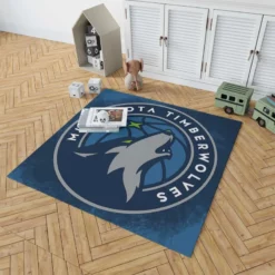 Minnesota Timberwolves Excellent NBA Team Rug 1