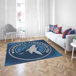 Minnesota Timberwolves Excellent NBA Team Rug 2