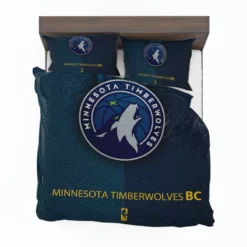 Minnesota Timberwolves Popular NBA Club Bedding Set 1