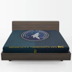 Minnesota Timberwolves Popular NBA Club Fitted Sheet 1