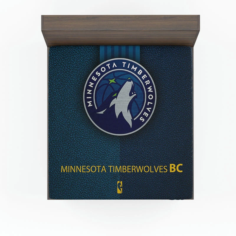 Minnesota Timberwolves Popular NBA Club Fitted Sheet