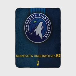 Minnesota Timberwolves Popular NBA Club Fleece Blanket 1