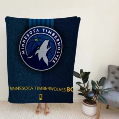 Minnesota Timberwolves Popular NBA Club Fleece Blanket