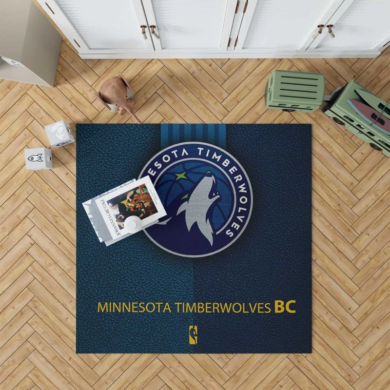 Minnesota Timberwolves Popular NBA Club Rug