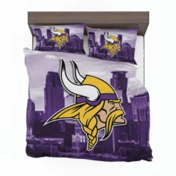 Minnesota Vikings Popular NFL American Football Team Bedding Set 1