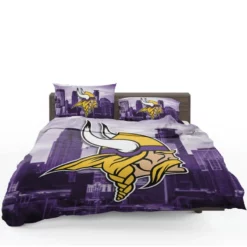 Minnesota Vikings Popular NFL American Football Team Bedding Set