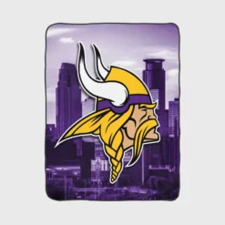 Minnesota Vikings Popular NFL American Football Team Fleece Blanket 1