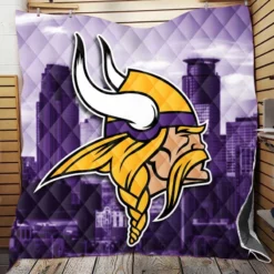 Minnesota Vikings Popular NFL American Football Team Quilt Blanket