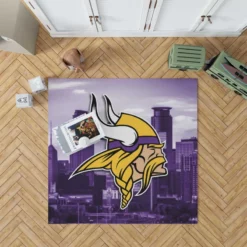 Minnesota Vikings Popular NFL American Football Team Rug