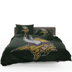 Minnesota Vikings Professional American Football Team Bedding Set