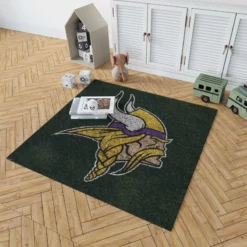 Minnesota Vikings Professional American Football Team Rug 1