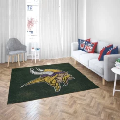 Minnesota Vikings Professional American Football Team Rug 2