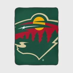 Minnesota Wild Professional NHL Hockey Club Fleece Blanket 1