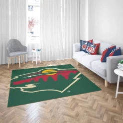 Minnesota Wild Professional NHL Hockey Club Rug 2