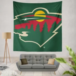 Minnesota Wild Professional NHL Hockey Club Tapestry
