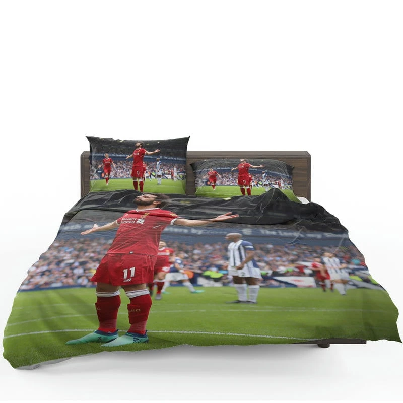 Mohamed Salah Celebrated Football Player Bedding Set