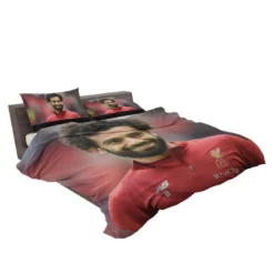 Mohamed Salah Committed Sports Player Bedding Set 2