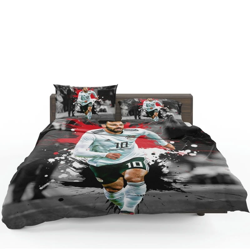 Mohamed Salah Egyptian Footballer Bedding Set