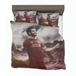 Mohamed Salah English Club Sports Player Bedding Set 1