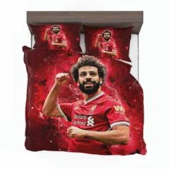 Mohamed Salah Ethical Football Player Bedding Set 1