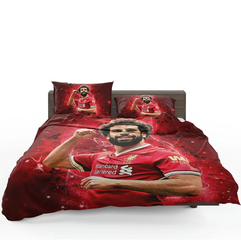 Mohamed Salah Ethical Football Player Bedding Set