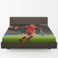 Mohamed Salah FIFA Club World Cup Football Player Fitted Sheet 1