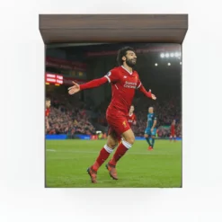 Mohamed Salah FIFA Club World Cup Football Player Fitted Sheet