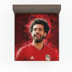 Mohamed Salah FIFA World Cup Footballer Fitted Sheet