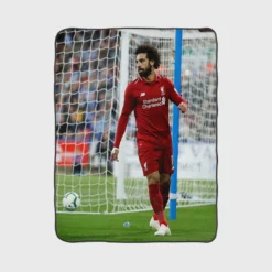 Mohamed Salah Ghaly  Liverpool Fleece Blanket 1